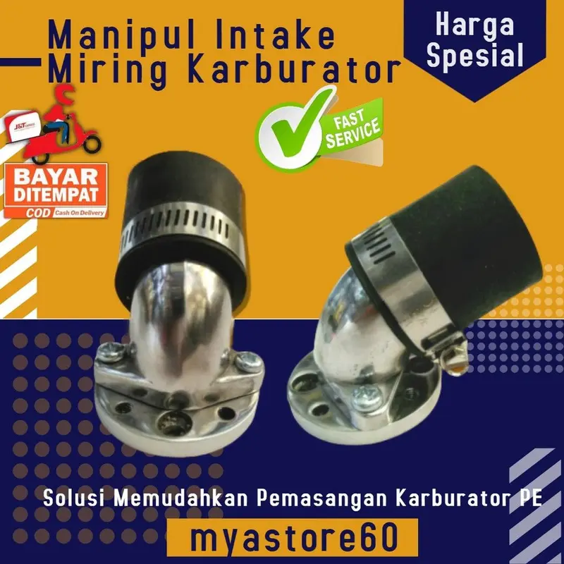 Manipul Intake Miring Karburator PE 24 PE 26 PE 28 Motor / Intek Karbu / Manipul Manipol Karburator Motorcycle 0