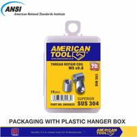 Gambar Thread Repair Coil M5 x 0.8 2D American Tool 8958825 - 1 dari American Tool & Secure Store Kab. Tangerang 2 Tokopedia