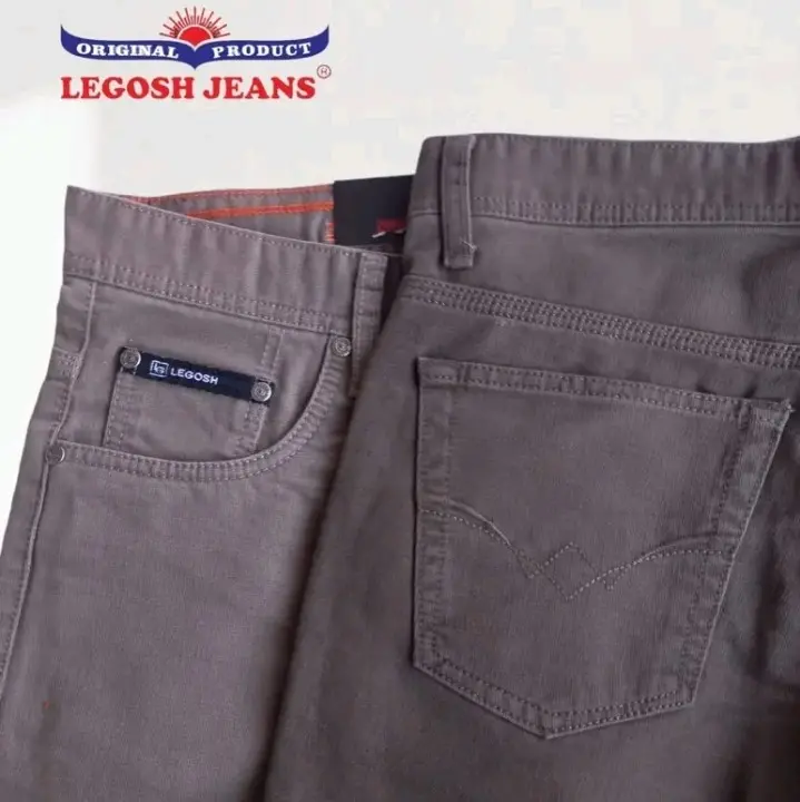 LEGOSH Celana Kanvas Panjang Pria Original standar reguler 2