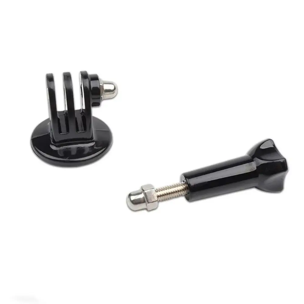 New Aluminum Action camera Selfie Stick Adapter Compatible Action Cameras accessory Adapter Buckle Base Interface Durable Thumb Screw for Gopro hero 10 9 8 7 6 5