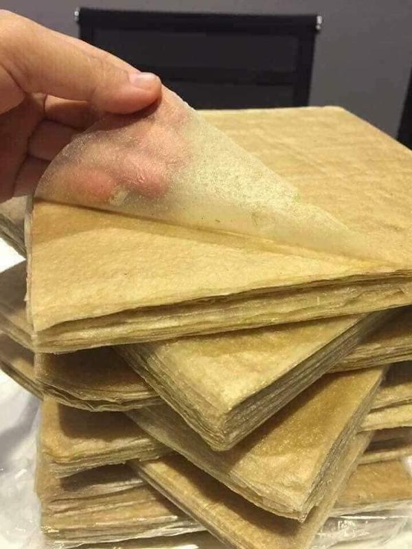 1 kg Bánh vỏ ram Hà Tĩnh Bánh đa nem phơi sương cuốn nem chiên chả giò giòn ngon Snack