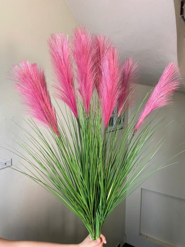  CỎ BÔNG LAU Hoa Lụa Trang trí decor Decor Phòng Trang Trí Nhà 