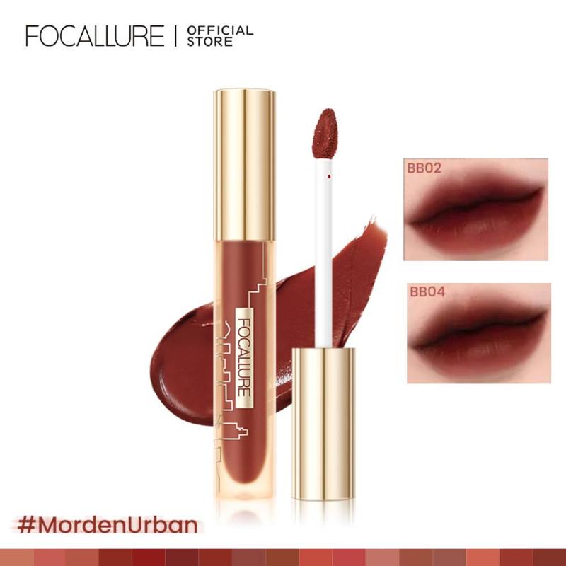 FOCALLURE Son nhung, 11 màu, mờ, mềm mại, dưỡng ẩm, thoáng khí, lâu trôi cao, mượt mà Cosmetic Mỹ Phẩm