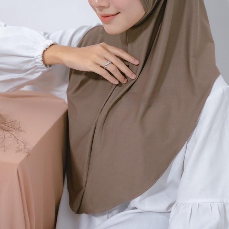 Hijab Bergo Jersey Size L By Xiila Lembut Spandex 1