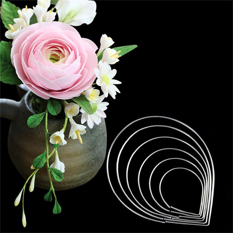 Product Introduction of [WWW] 6PCS/Set Rose Petal Mold for Cake Decor Fondant Sugarcraft Cutters Tools Mould 22
