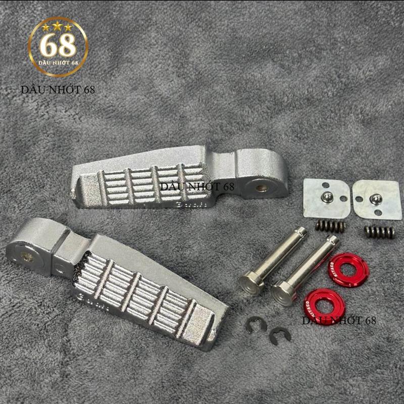 Gác Chân Sau TAKEGAWA TẶNG CỐT SALAYA Gắn Xe HONDA YAMAHA Dream, Wave, Fu Led, Vision, AB ,Nhôm Đúc Phụ Tùng