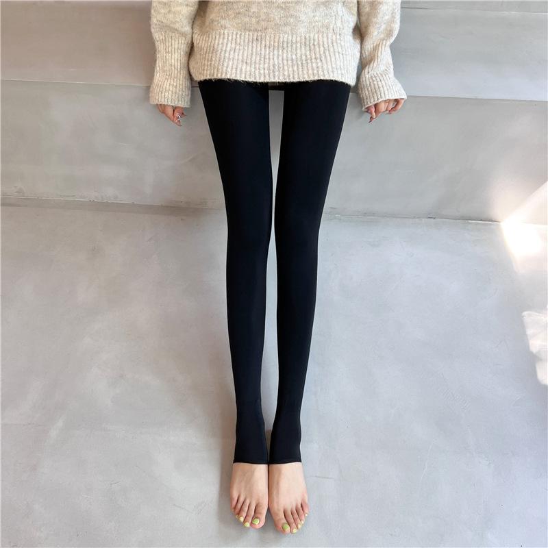 Autumn and Winter New Water Light Pants Artifact Outer Wear Nude Feel One-Piece Trousers Single Layer Fresh-Colored Pantyhose Women's Leggings Wholesale 8