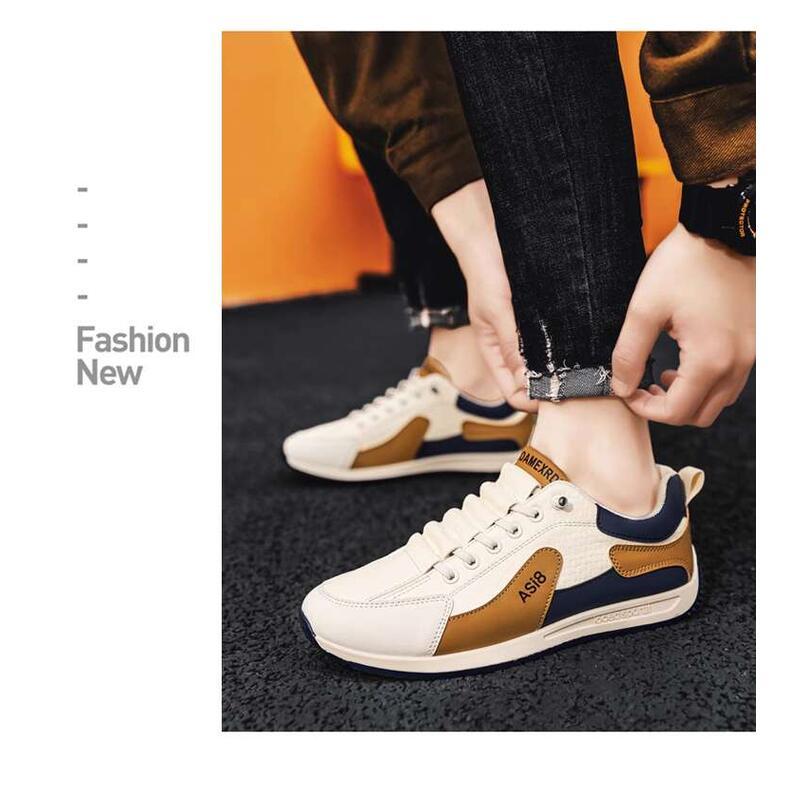 Product Introduction of Forrest Gump men's breathable odor proof in summer. suitable work leisure. They are small white board shoes, large size 46, can be used for sports and trendy shoes 18