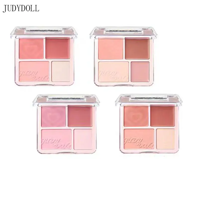 Phấn Đánh Dạng Phấn, Judydoll, Bảng Màu ánh Đất Sét Kem, Lì Và Phấn Bắt Sáng, Phấn Bắt Sáng Màu Mở Rộng, Làm Sáng, Trang Điểm Đĩa Toàn Diện
