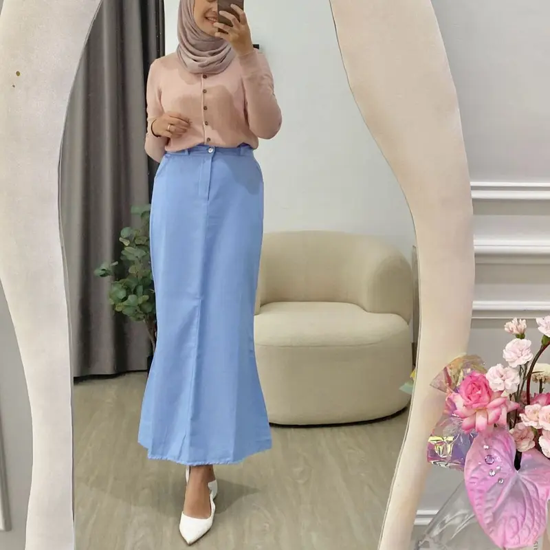 Rok Mermaid Basic Polos Kimka 6