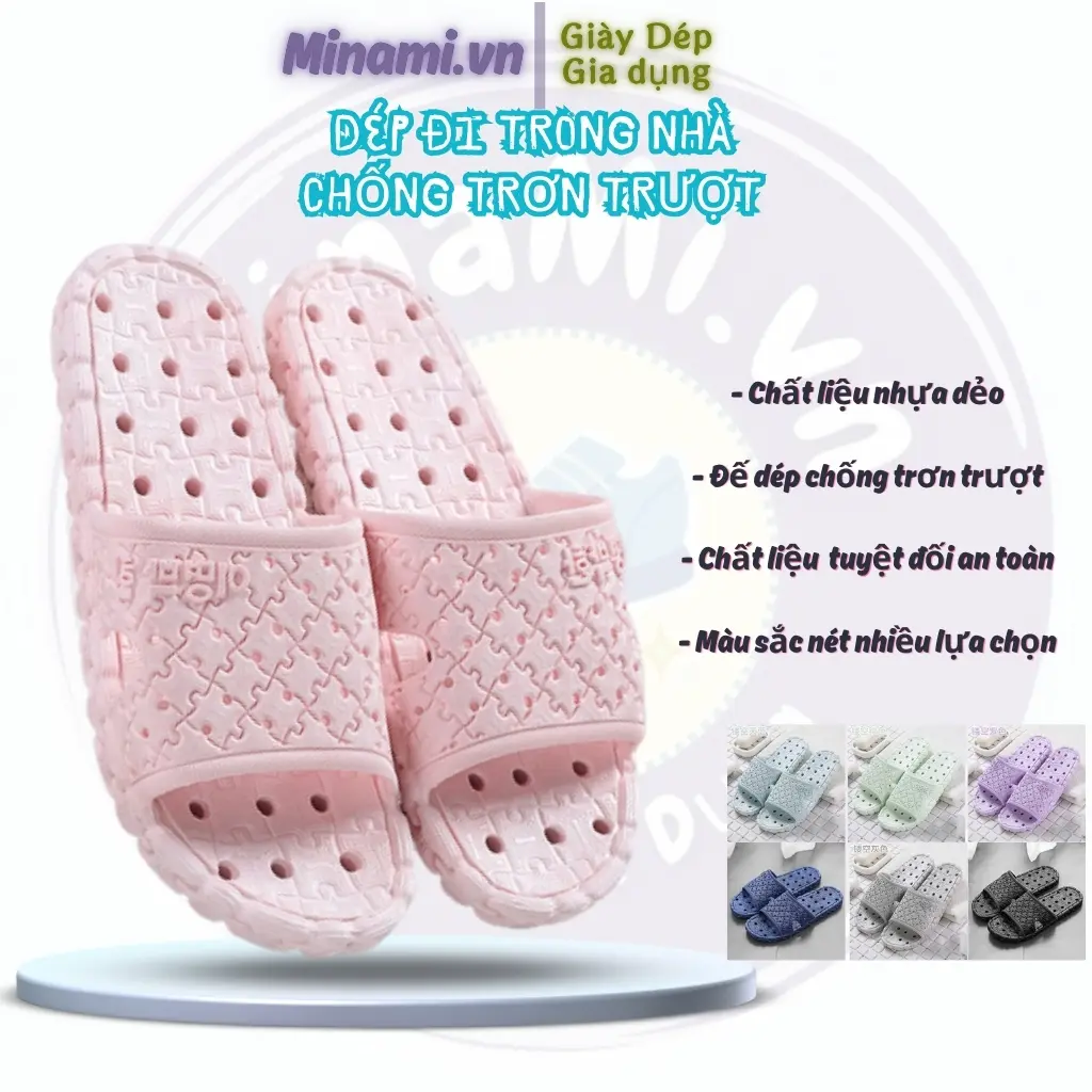 Dép Nữ Masage Chân Đi Trong Nhà, Dép Trong Nhà Văn Phòng, Nhà Tắm, Siêu Êm, Chống Trơn Trượt