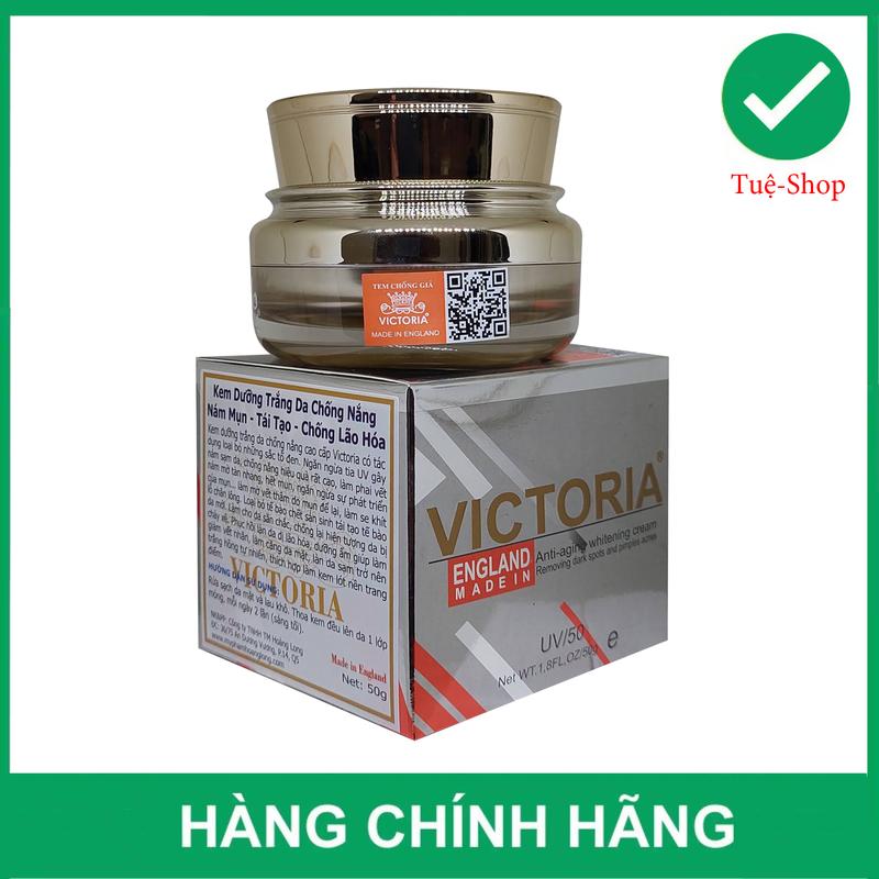 Chính Hãng Kem Dưỡng Trắng Da Cao Cấp VICTORIA Dành Cho Nam Giới 50g ( Mẫu Mới) 4