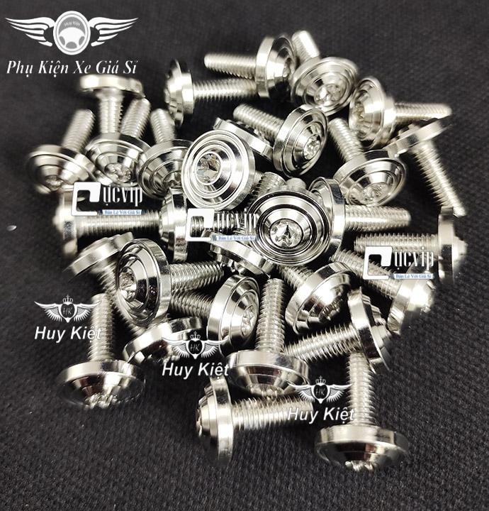 Ốc Dàn Áo Hon Salaya 5Li Ren Nhuyễn Phay Thái Inox 304 Cho Winner Win X Sonic Vario AB Vision Future Wave Dr Lead MS5113