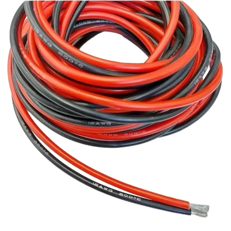 ￼[1 mét ]Dây Awg 8 chống cháy cho xe điện XĐMP 1