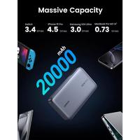 Gambar UGREEN Powerbank Built In Cable 20000 mAh Fast Charging 67W Type C 55996B dari Level99Store Kota Surabaya 3 Tokopedia