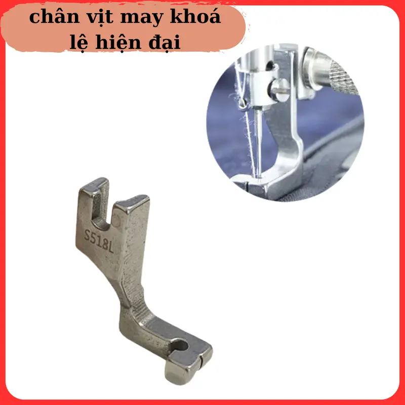 Chân vịt máy khoá lệ siêu khít đều đẹp dùng cho máy công nghiệp 1 kim 1