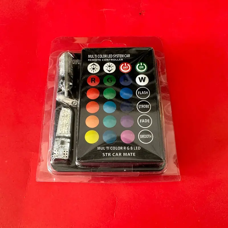 ĐÈN LED T10 SƯƠNG MÙ ĐỔI MÀU 0