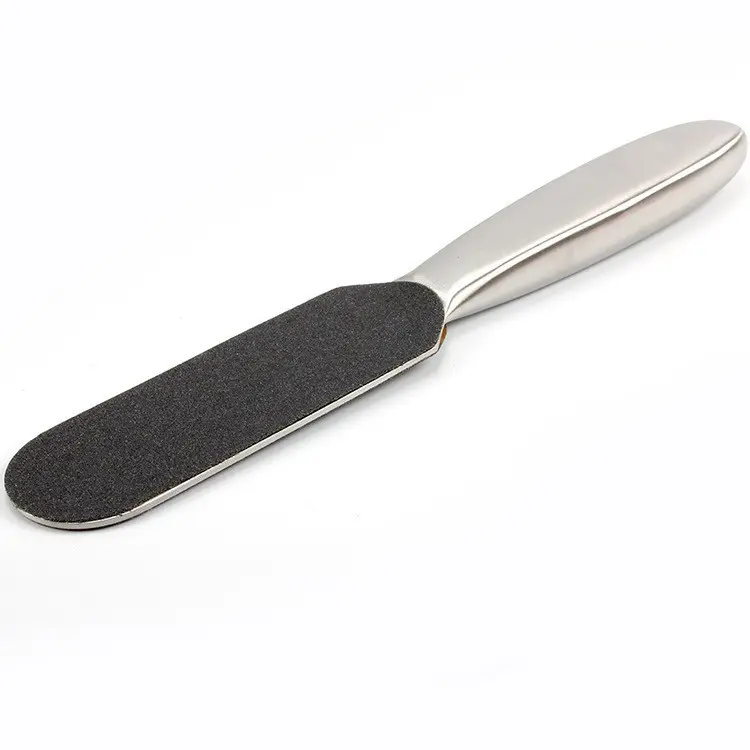 CHÀ GÓT CHÂN 2 MẶT NHÁM CÁN INOX 23x4CM (TẶNG MIẾNG DÁN NHÁM THAY THẾ) 2