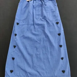 Rok Semi Jeans Anak Perempuan Umur 6-12 Tahun Terbaru 2023 Kekinian/Rok Anak Perempuan/Bawahan Rok Anak