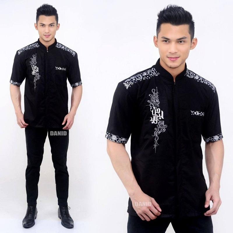 Product Introduction of BAJU KOKO PRIA DEWASA LENGAN PENDEK TERBARU KOMBINASI BATIK Motif Muslim  Katun Kurta Panjang 59