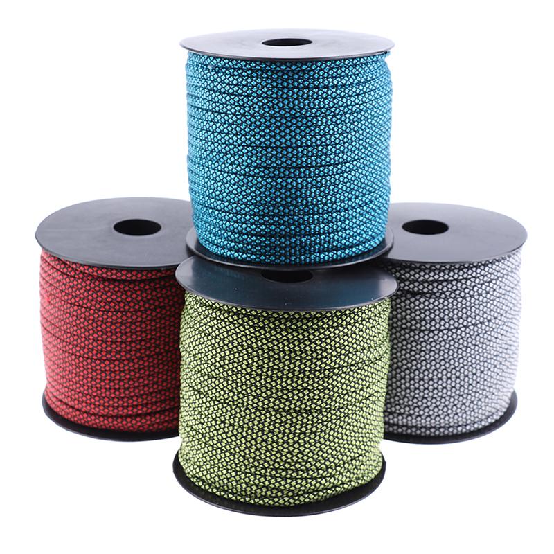 Dây Guyline Phản Quang, 50m, Dây Chạy Bộ Dây Guy Line Cho Lều Cắm Trại Ngoài Trời, [YYY] Phụ Kiện Camping 4