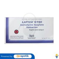Gambar LAPIVA 5/160 MG BOX 30 TABLET dari Apotek Golden star by GoApotik Kota Administrasi Jakarta Barat 2 Tokopedia
