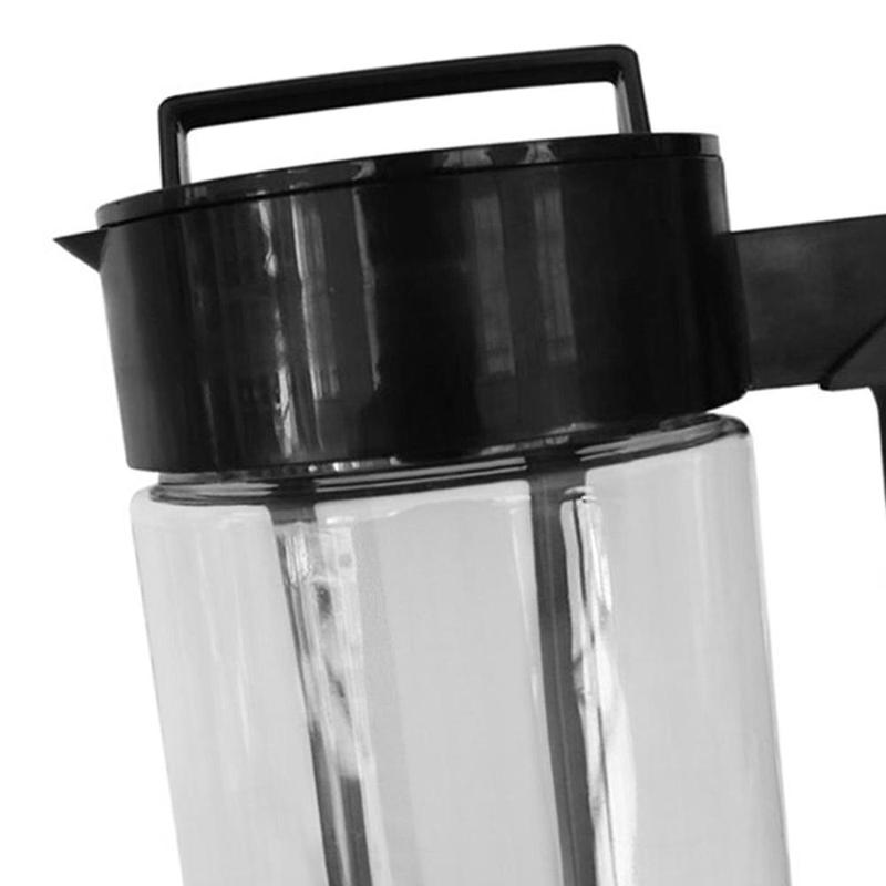 Product Introduction of Portable Cold Tea Brewing Coffee Maker Bottle, Milk Iced Tea Maker Cold Tea Brewing Pitcher, Juice Carafe for Bar, Restaurant, Office 1