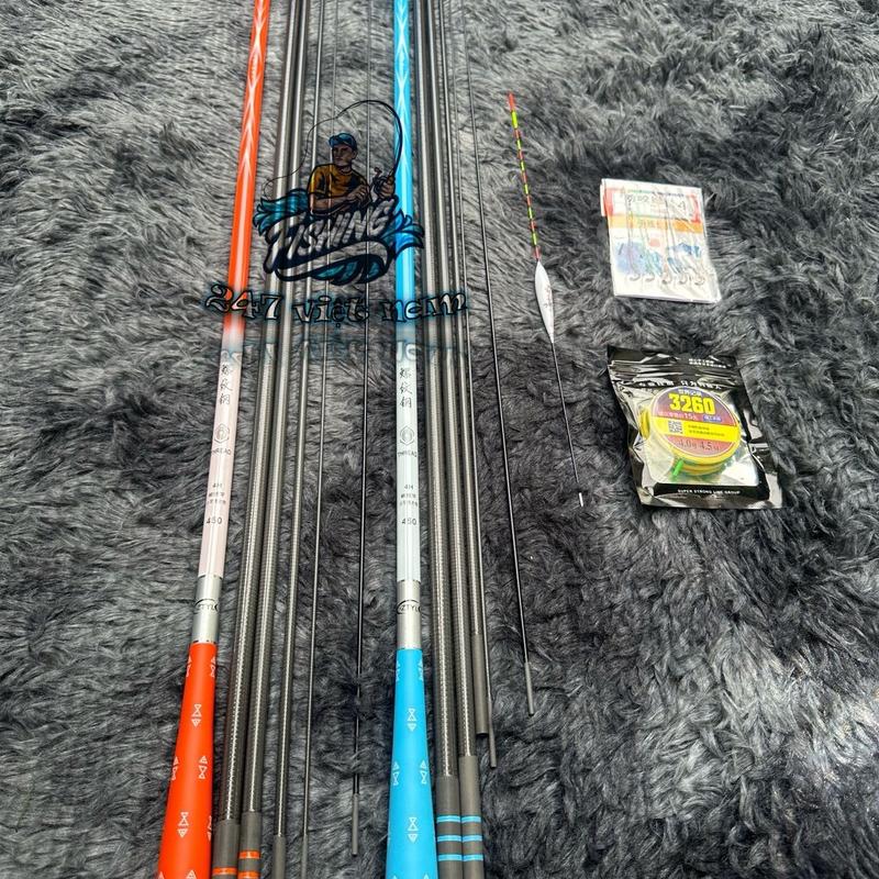 Cần Câu Tay Bạch Kinh Thiên 4H Câu Cảm Giác Độ Nảy Cao + Quà Tặng (Ngọn, Trục, Thẻo, Phao) Đi Câu Bắt Cá Fishing Câu Cá Đồ Câu Fishing 247 Việt Nam