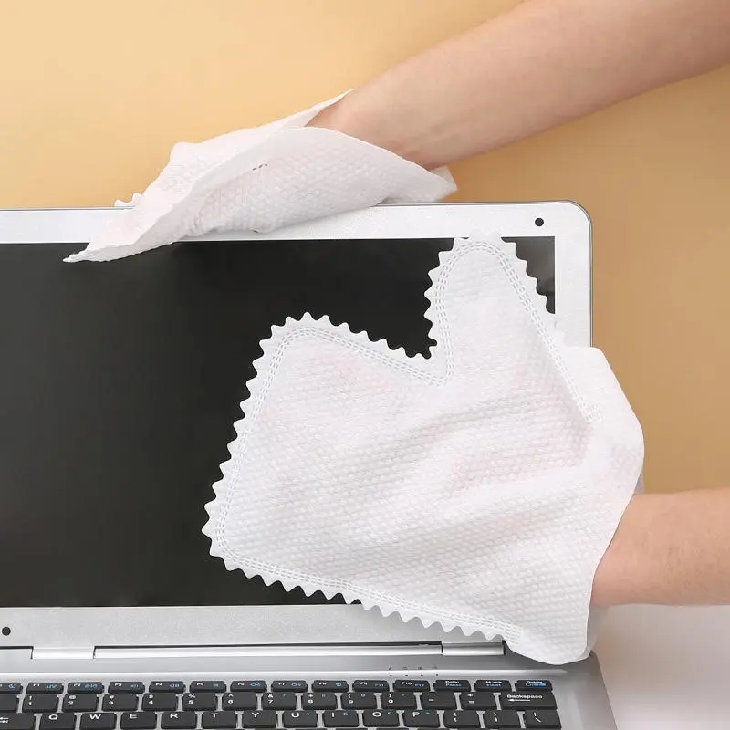 Disposable Dish Cloth, 10pcs Non-woven Fabric Dish Cloth, Kitchen Cleaning Cloth, Household Cleaning Tool for Kitchen 4