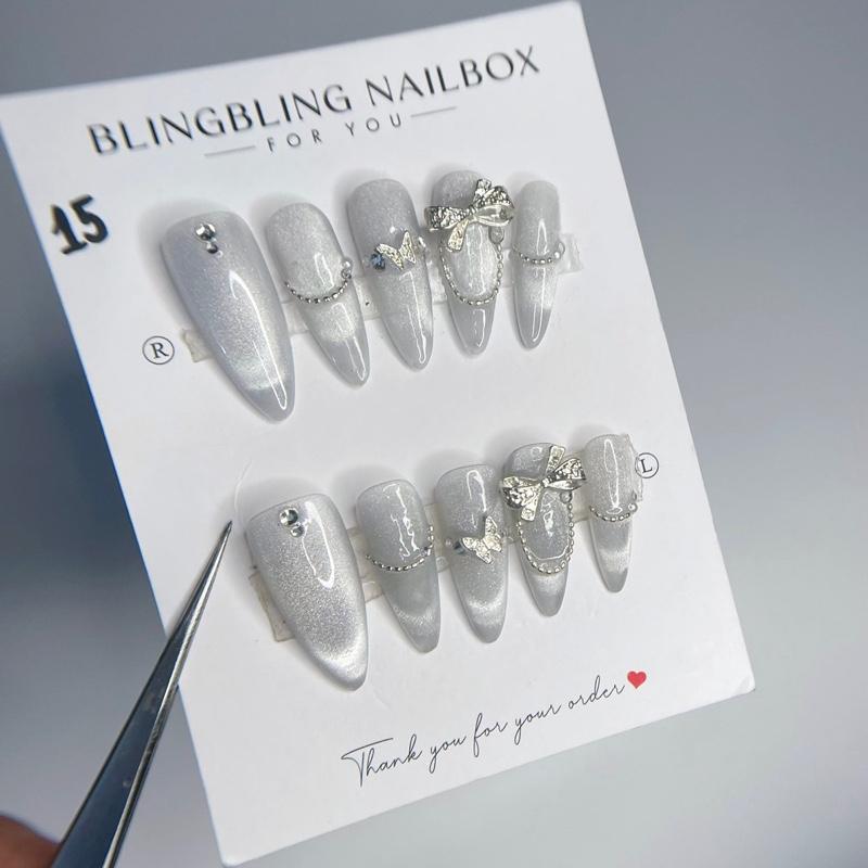 Nailbox Mã 15 nền thạch mắt mèo ánh trăng độ Sáng Bóng cao Nữ, Làm Nail tại nhà mắt mèo ánh trăng