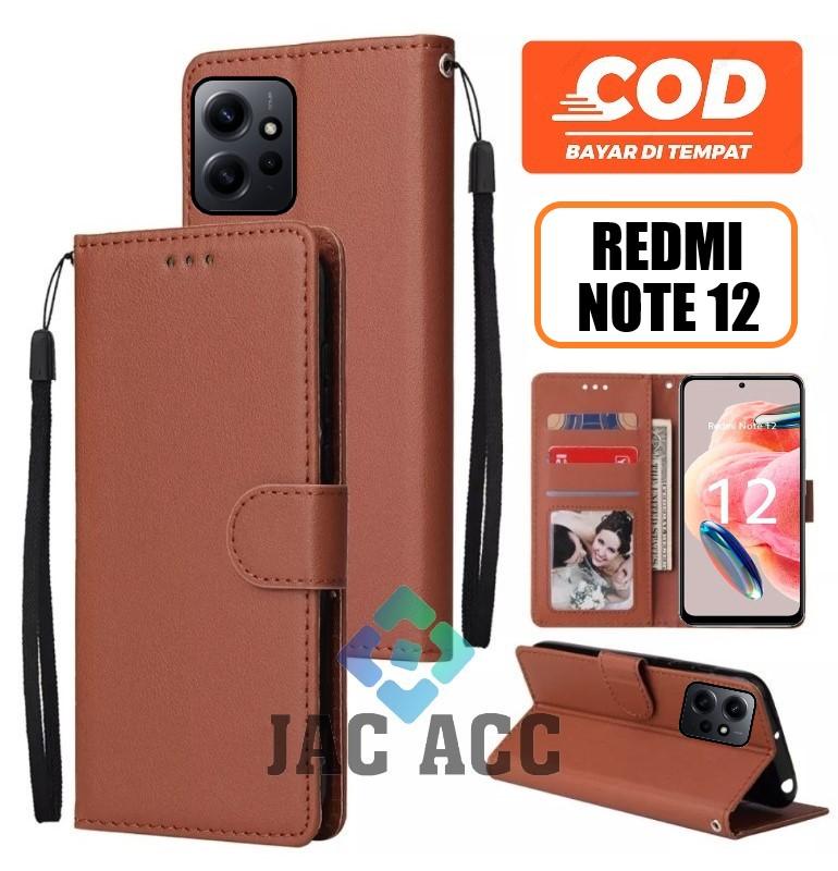 Product Introduction of DOMPET HP PREMIUM UNTUK XIAOMI REDMI NOTE 12 NEW LEATHER FLIP CASE PREMIUM UNTUK XIAOMI REDMI NOTE 12 NEW 2023 3