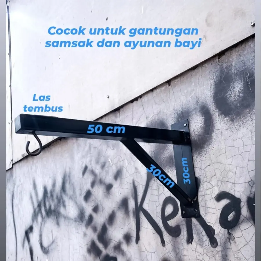 braket samsak/gantungan samsak/gantungan ayunan bayi kuat