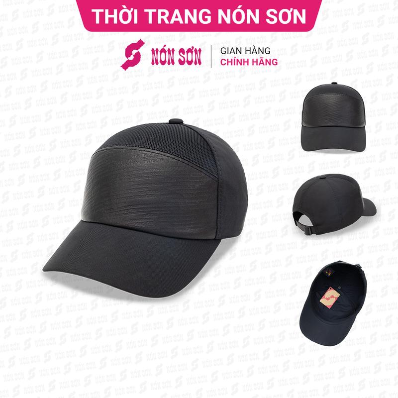 Mũ kết lưỡi trai nam nữ thời trang NÓN SƠN MC030-ĐN1