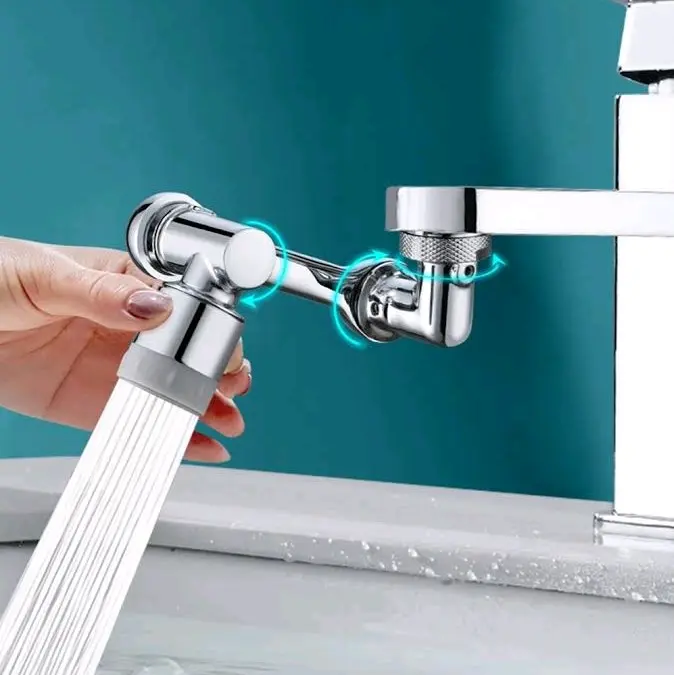 [Bằng Inox] Đầu vòi nước cánh tay robot thông minh xoay mọi hướng