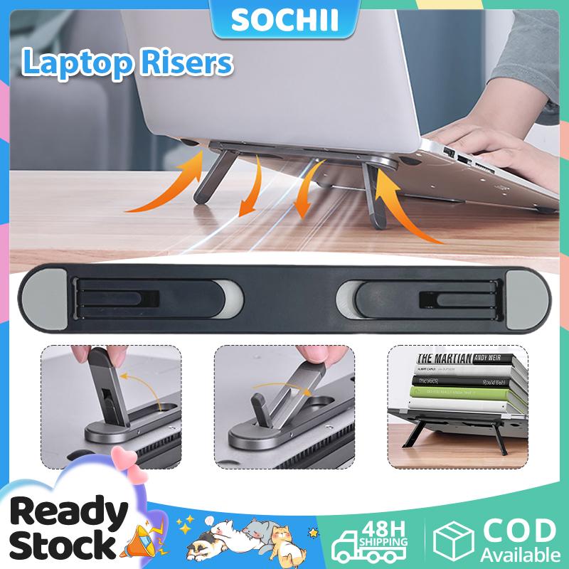 Desktop/tablet Riser Laptop Risers Aluminum Alloy Tablets Heighten Base for Desktop - TikTok ...