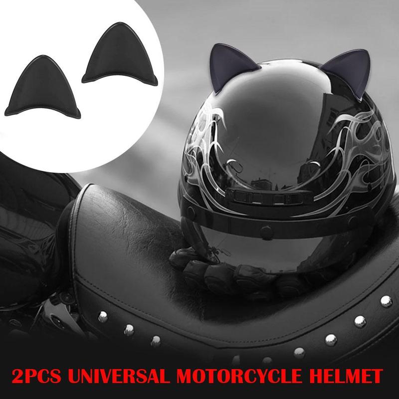 Product Introduction of 2pcs Universal Motorcycle Helmet Cat Ears Decoration Outdoor Sport Devil's Horns Corner Motorcycle Helmet Decoration Accessories 19