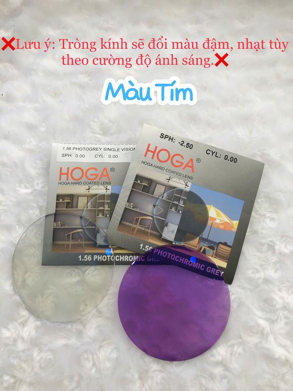 TRÒNG KÍNH ĐỔI MÀU HOGA NHẬT BẢN- ĐỔI MÀU THEO CƯỜNG ĐỘ UV SIÊU CÁ TÍNH VÀ THỜI TRANG- KHÔNG GIAO TRÒNG RIÊNG LẺ 6