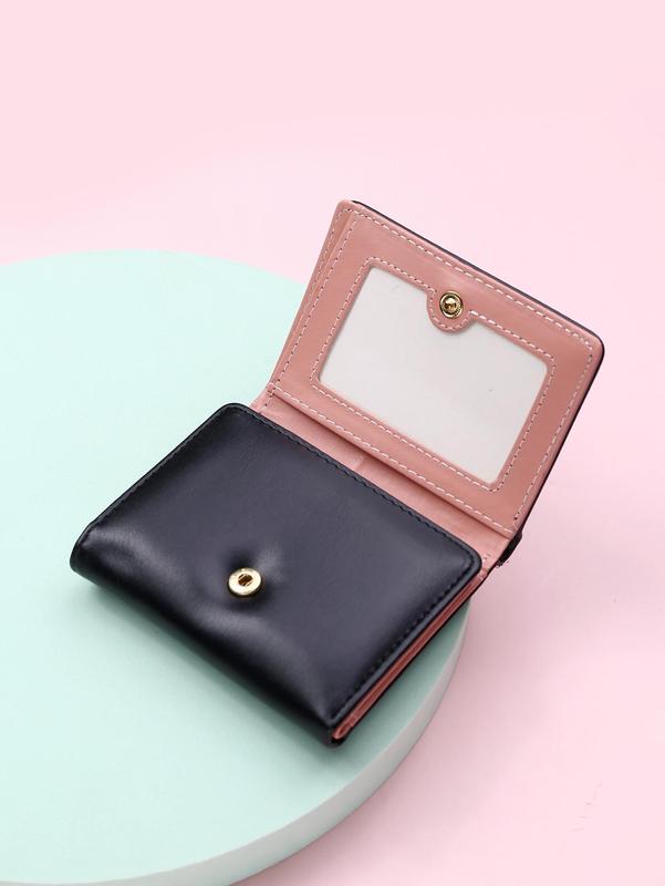 Cute Little Dinosaur Cartoon Short Wallet for Women, Plain Simple Ladies Trifold Small Women Purses, Everyday Purse, Cute Accessories As Gift 8