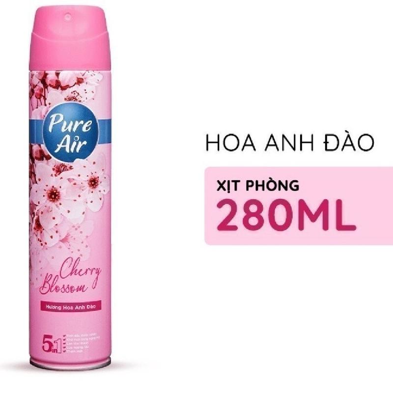Nước hoa xịt phòng Pure Air - hương hoa anh đào 280ml