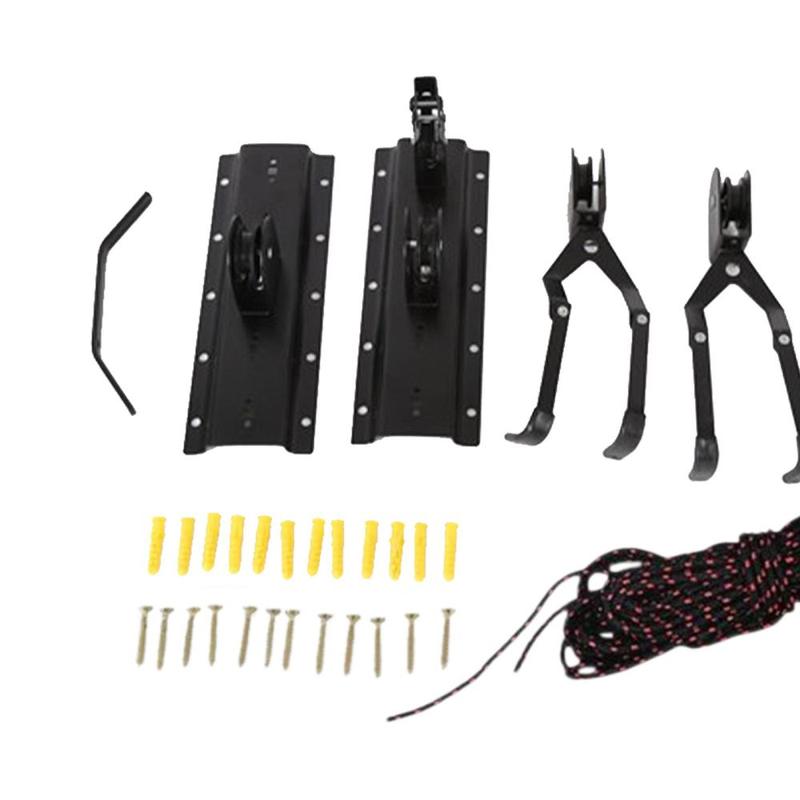 Product Introduction of Hoist Bike Hanger Heavy Duty Bike Hoist for Garage Surfboards Kayaks 1