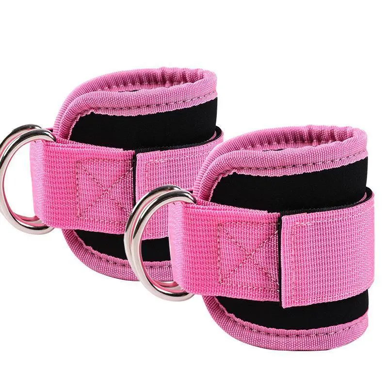 Fitness Training Ankle Straps, 2 Counts/set Adjustable Ankle Straps for Gym Workout Fitness, Gym Accessories for Men & Women