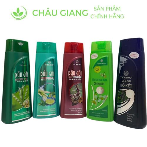 Dầu gội Thorakao Bưởi, Bồ kết, Chanh sả, Mần trầu, Hà Thủ Ô 400ml
