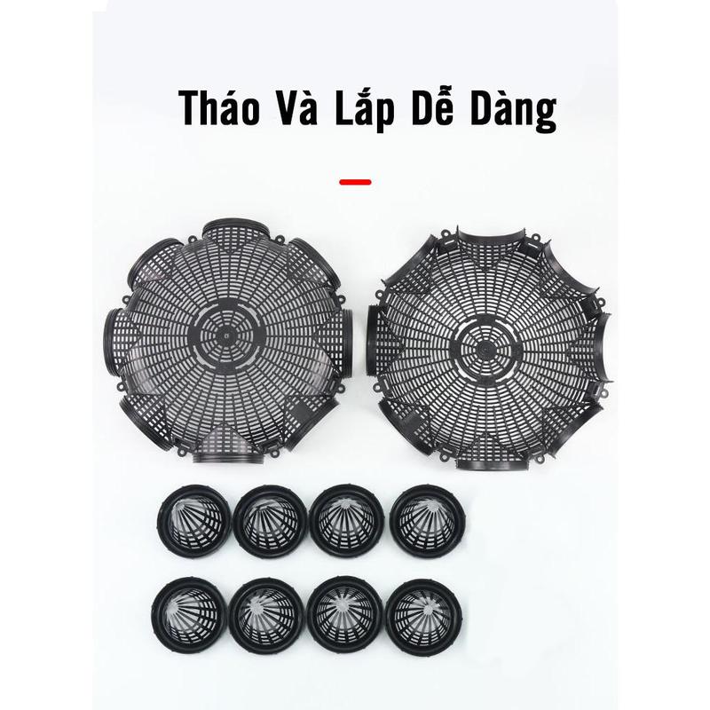 Product Introduction of Rọ Bát Quái 8 Cửa Nhựa PP Thái Lan Tôm , Cua , Cá , Lươn , Trạch Phụ Kiện Đầy Đủ Bắt Cá Đi Câu Tiện Lợi Fishing CV-984 22