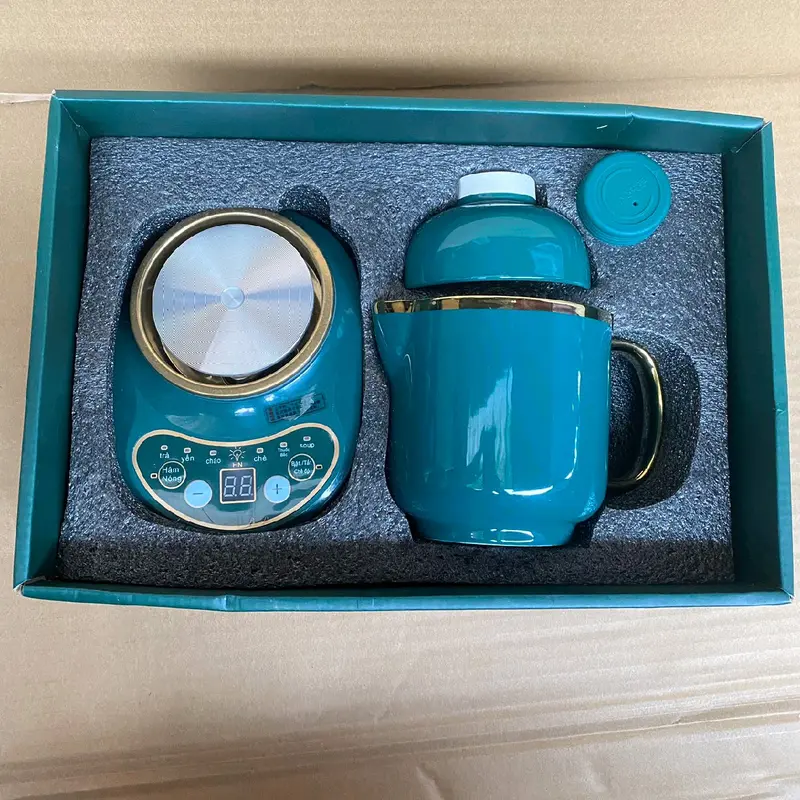 Cốc chưng yến 600ml cốc hầm đa năng nấu chè, nấu cháo , nấu soup , pha trà 1