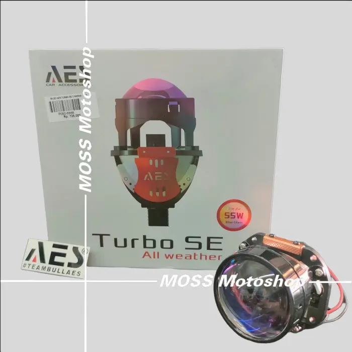 BILED PROJECTOR AES TURBO SE 2.5 IN 3 WARNA ALL WEATHER ORIGINAL 0