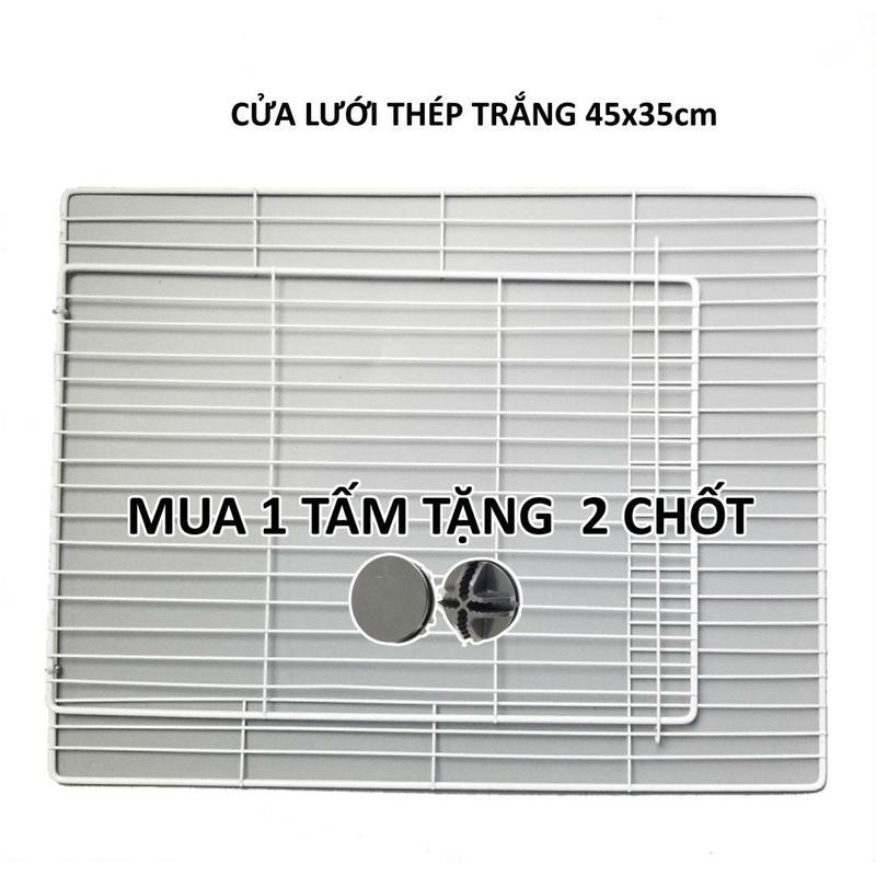 Cửa Lưới Chuồng Quây Chó, Mèo, Chuột, Thỏ (Bán Theo Tấm, Tặng 2 Chốt/Tấm) 3