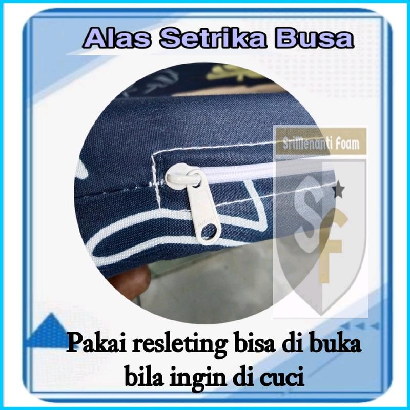 Alas Setrika Busa Inoac Size 100x60x5 cm dengan Sarung Resleting Motif Beragam 6