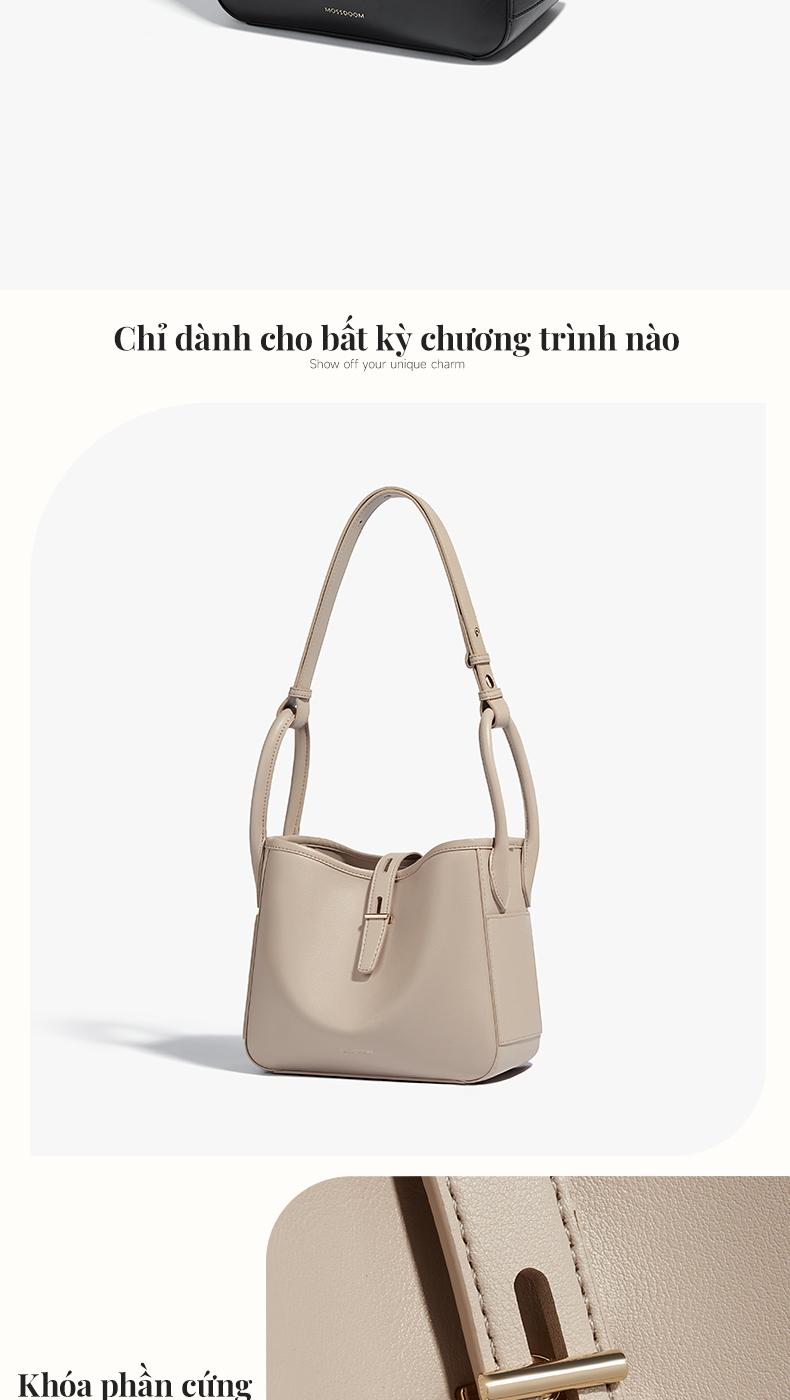 Product Introduction of MOSSDOOM Alora Bag Túi đeo vai đeo chéo thiết kế đa chức năng bằng da PU độc đáo thời trang dành cho nữ 20