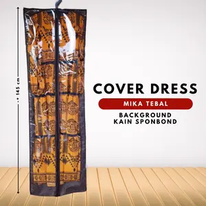 COVER BAJU RESLETING, COVER DRESS, TEMPAT PENYIMPANAN BAJU/ GAUN tidak termasuk hanger