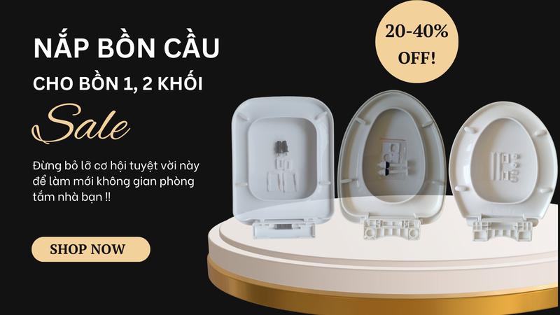 Product Introduction of <Mã KR.23> Nắp bồn cầu đóng êm KRASSEN làm từ nhựa PP cao cấp (màu Trắng sữa) hình mũi nhọn (chữ V) đa năng phù hợp với hầu hết bồn cầu một/hai khối 0